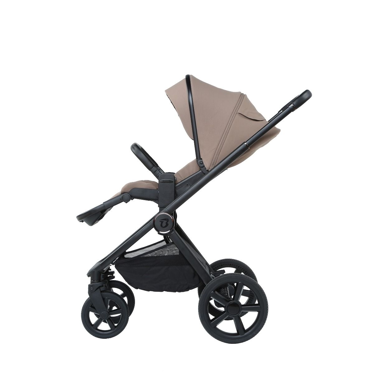 Kinderwagen Titanium Baby Solid Urban Lush Taupe met Autostoel Jacky Pro 360° V2 & Base null_11
