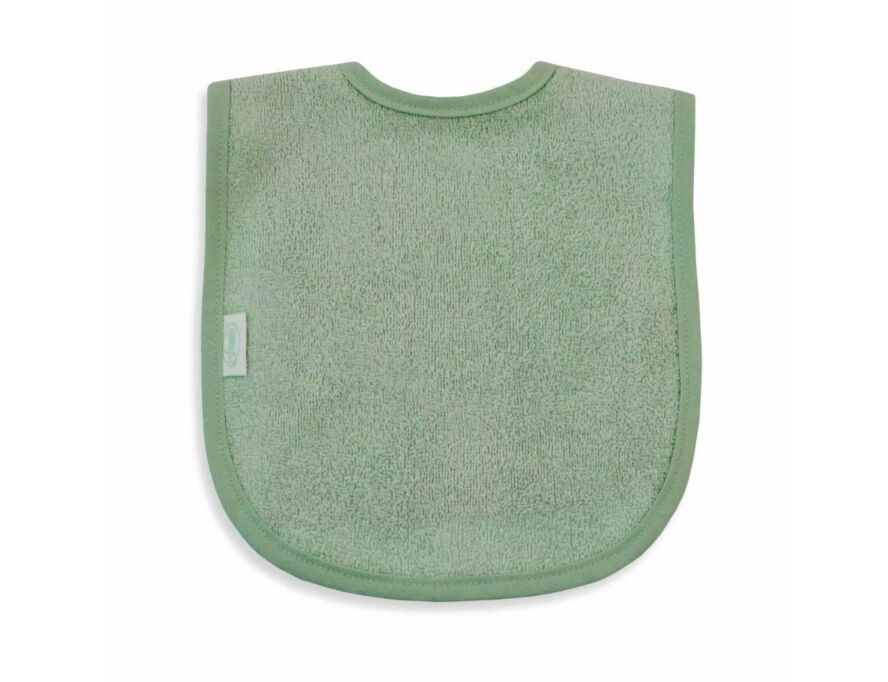 Set | 5x Slabber en 5x Spuugdoek Funnies Uni Stone Green null_2