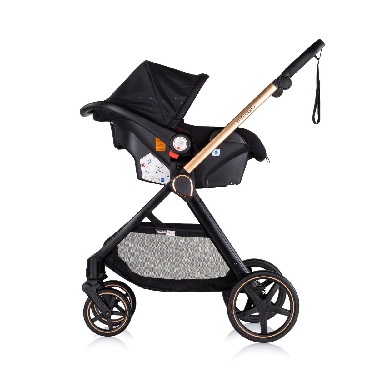 Kinderwagen Chipolino Marbella 3-in-1 Blackberry + Isofix Base null_10