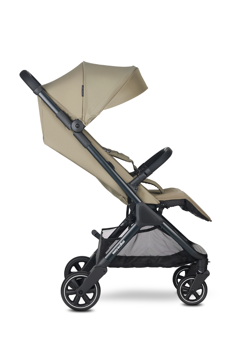Buggy Easywalker Jackey NXT Moss Green Total Package Deal incl. Transporttas, Cupholder, Stuurtje & Zonnescherm null_3