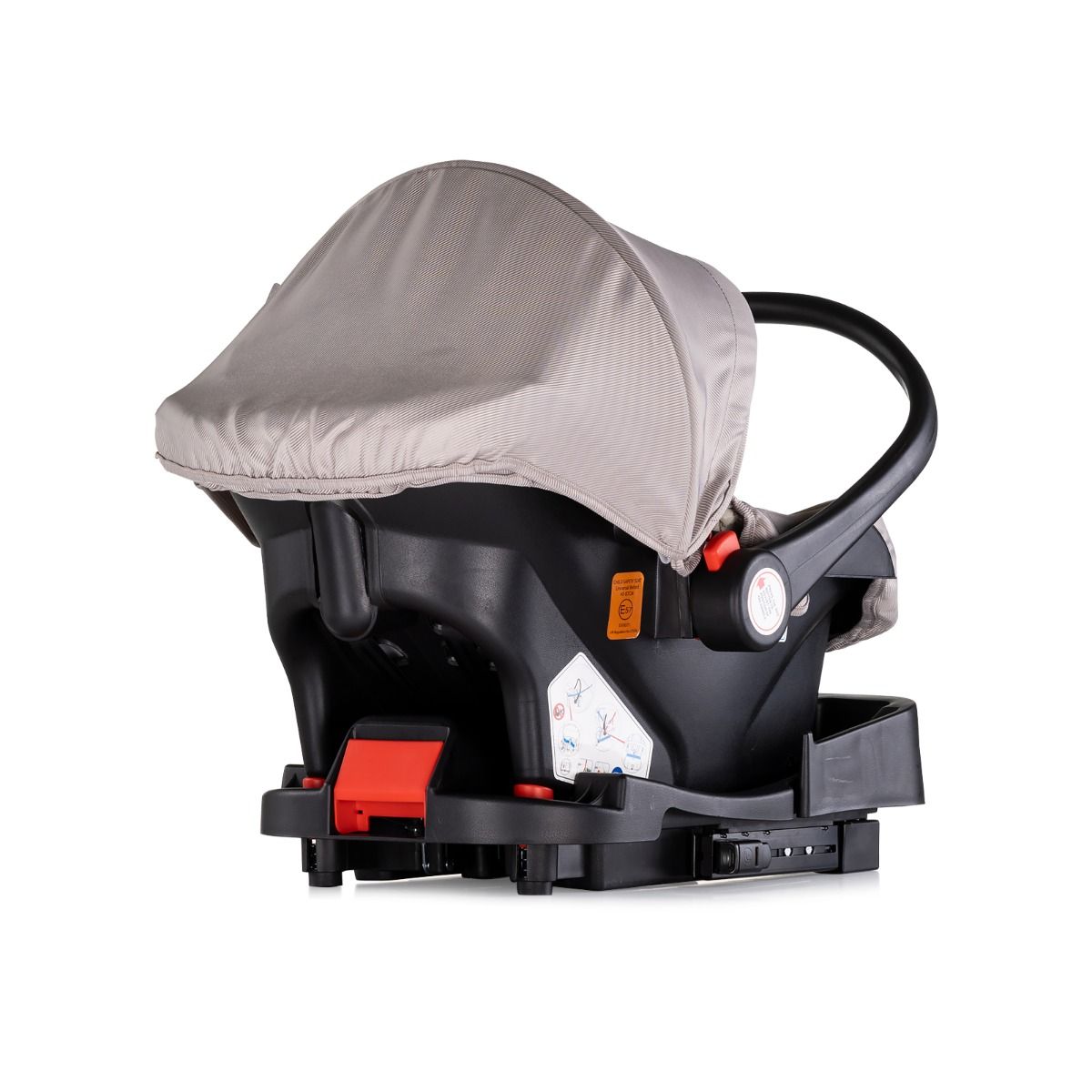 Kinderwagen Chipolino Aura Tiramisu Total Package Deal incl. Autostoel, Base & Campingbed null_15