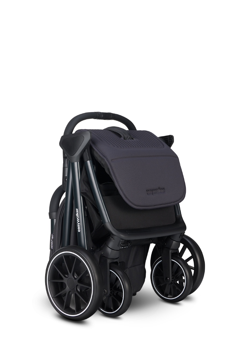 Buggy Easywalker Jackey XL NXT Eclipse Black Total Package Deal incl. Transporttas, Cupholder, Stuurtje & Zonnescherm null_6