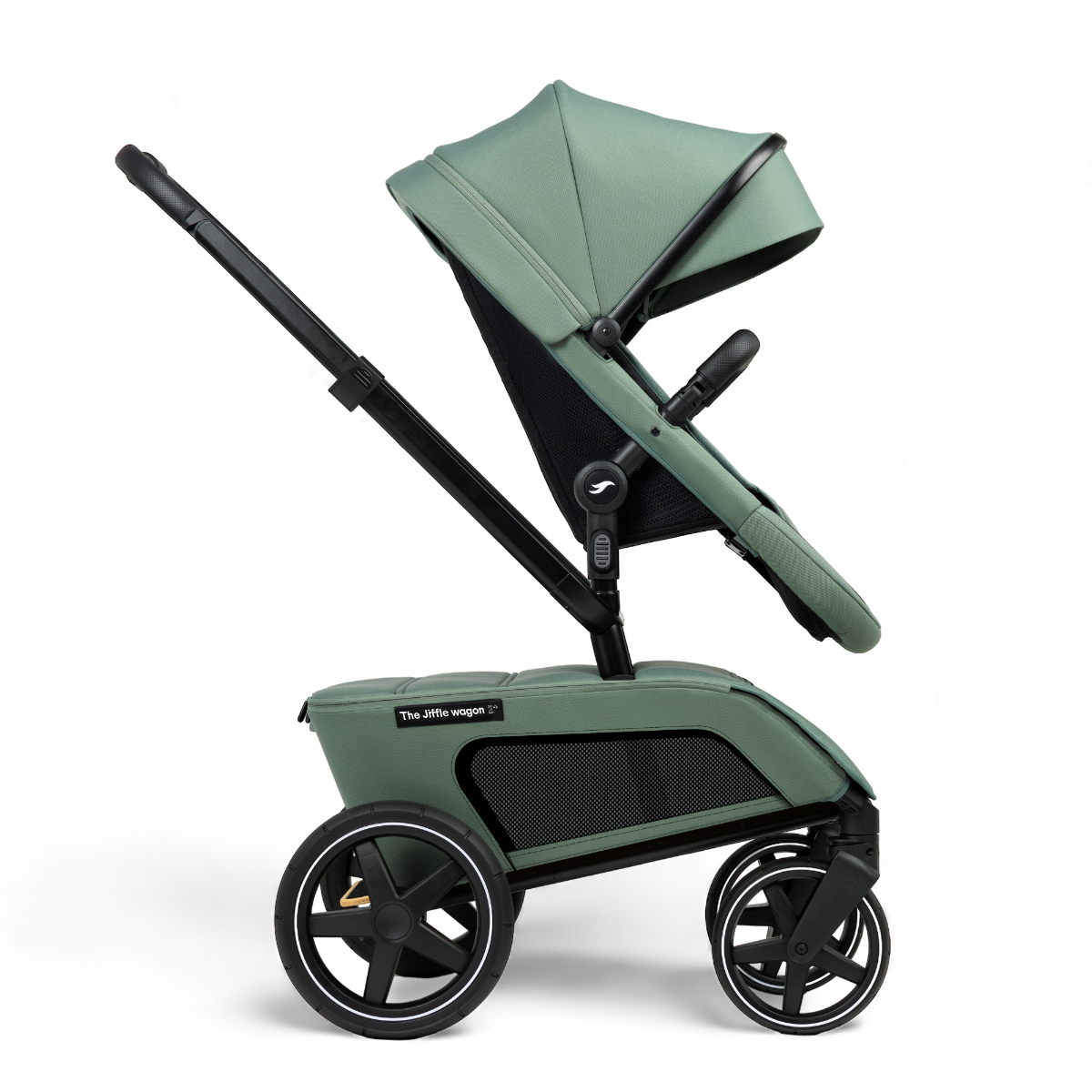 Kinderwagen The Jiffle Wagon 2+ Plus Pine + Autostoel Pebble 360 Pro2 en Slide Tech Base + Accessoires null_10