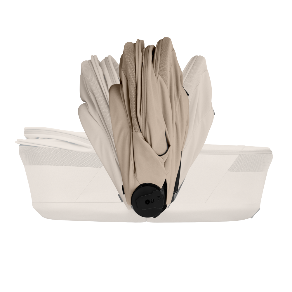 Kinderwagen Balios S Lux BLK Almond Beige/Beige incl. CarryCot Foldable + Cloud G3 I-Size PLUS + Base G3 & Accessoires null_8