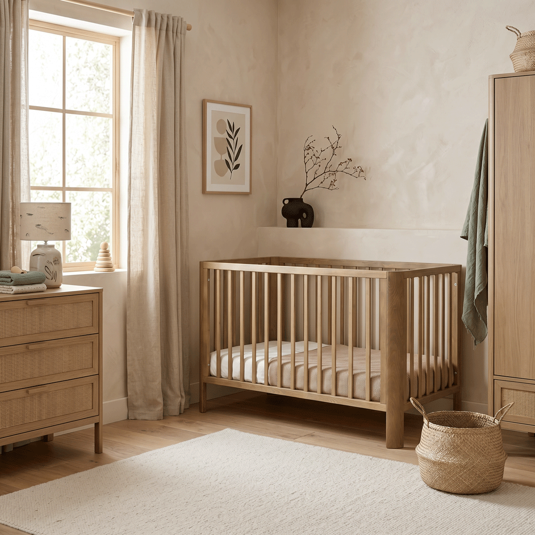 Ledikant Novi Philou (Ronde Hoek) 60x120 Amber Oak null_7