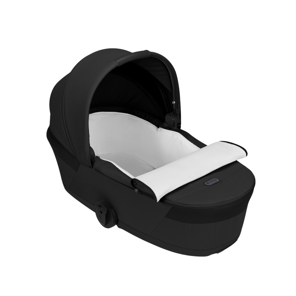 Kinderwagen Balios S Lux BLK Moon Black/Black CarryCot Foldable Total Package Deal incl. Autostoel, Base, Kinderstoel, Co-Sleeper & Adapterset null_7