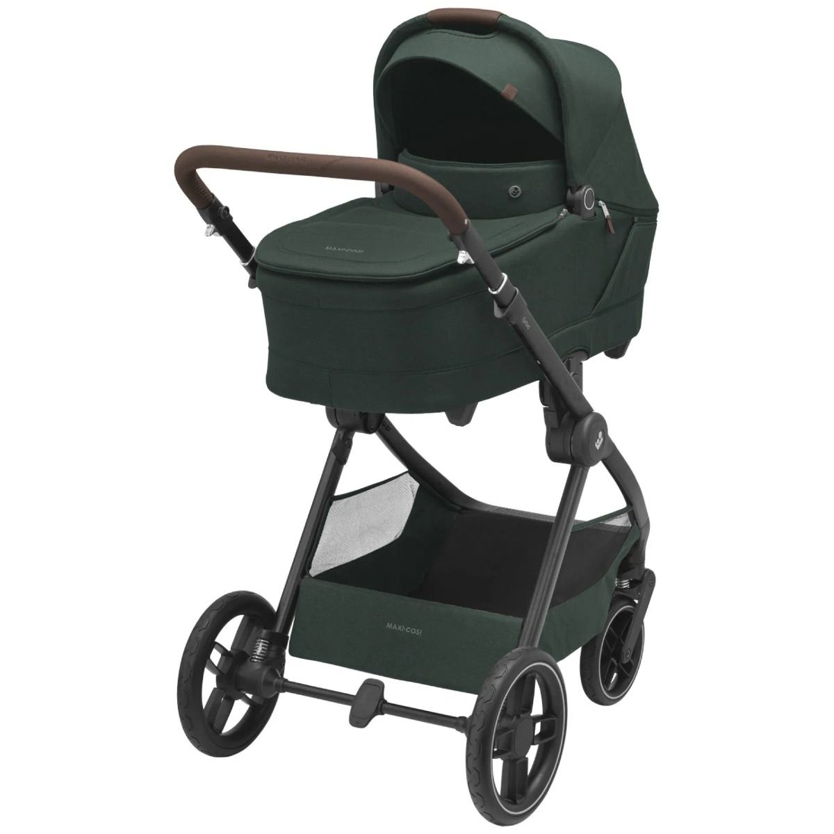 Kinderwagen Maxi-Cosi Oxford Plus Twillic Green met Autostoel Pebble 360° Pro2, Base Slide Tech & Adapterset null_4