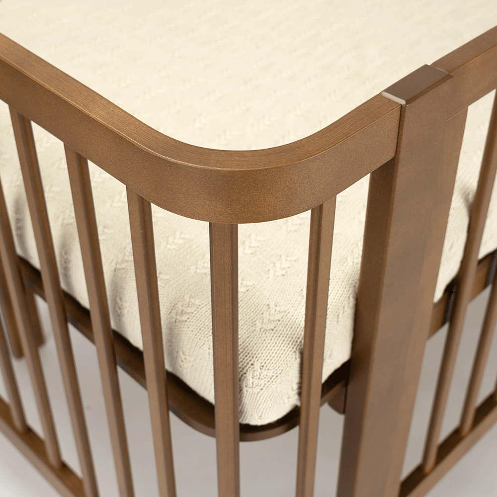 Meegroei Ledikant Novi Klara Incl. Bedzijde 70x140 Walnut null_12