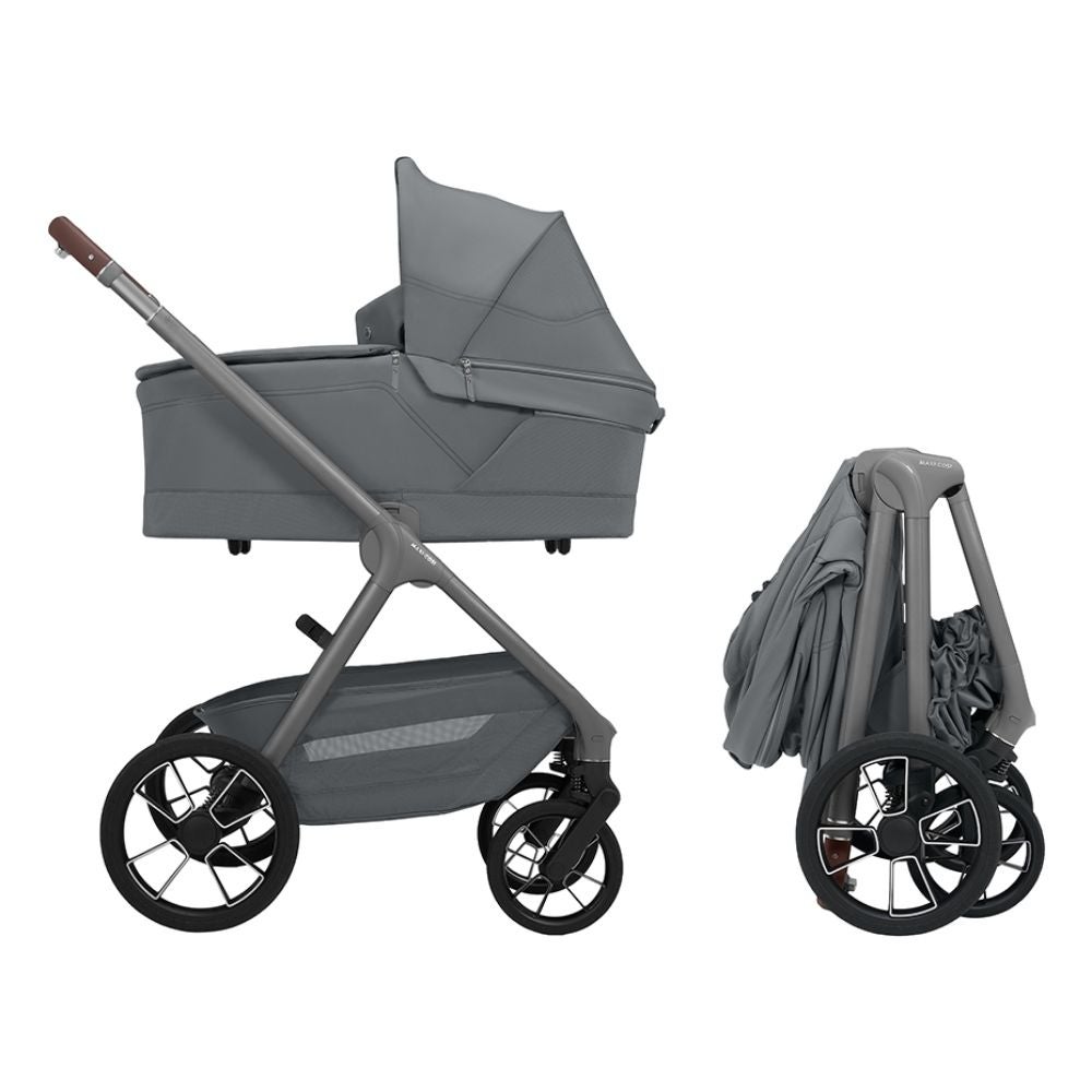 Kinderwagen Maxi-Cosi Oxford Plus V2 Moon Graphite + Autostoel Maxi-Cosi Coral Pro Slide + Base + Adapterset null_9