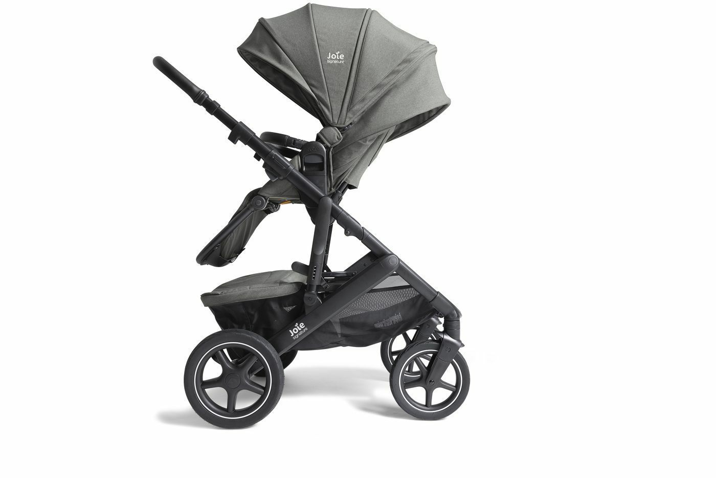 Kinderwagen Joie Signature Vinca Evergreen met Autostoel i-Level I-Size Evergreen & Base null_8