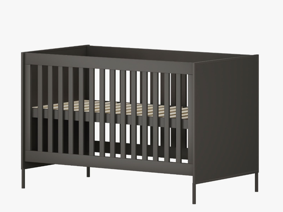 Babykamer Lissabon Chocolate met Meegroei Ledikant 70x140 null_3