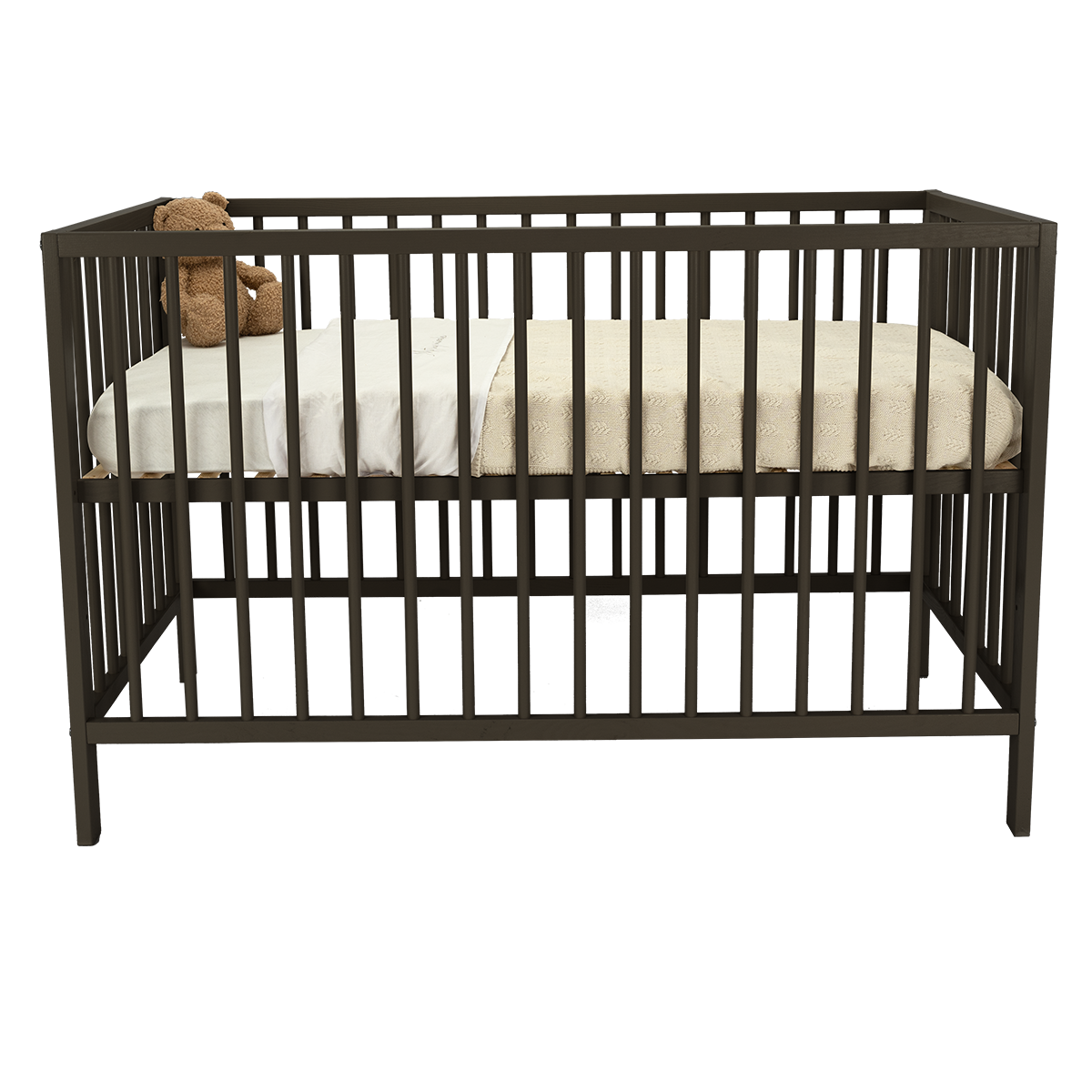Babykamer Colorfull Home Nina (Meegroeiledikant Luca V2 Pure Black + Commode) null_4