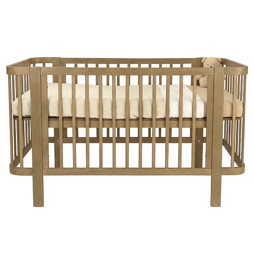 Meegroei Ledikant Novi Klara Incl. Bedzijde 70x140 Amber Oak null_2