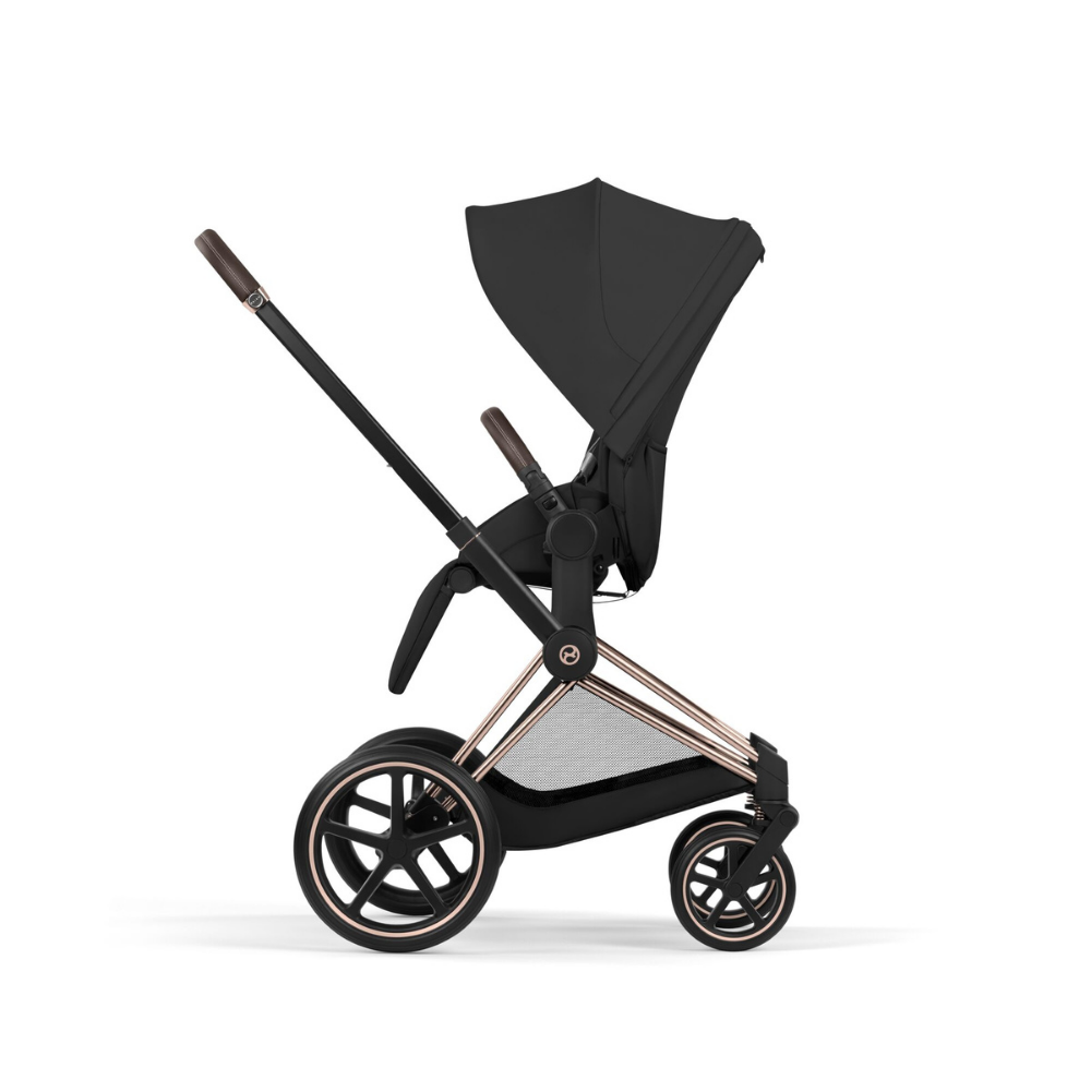 Kinderwagen Cybex Priam 5 Comfort Sepia Black/Rosegold One Box met Autostoel Cybex Cloud T I-Size Plus & Base T null_7