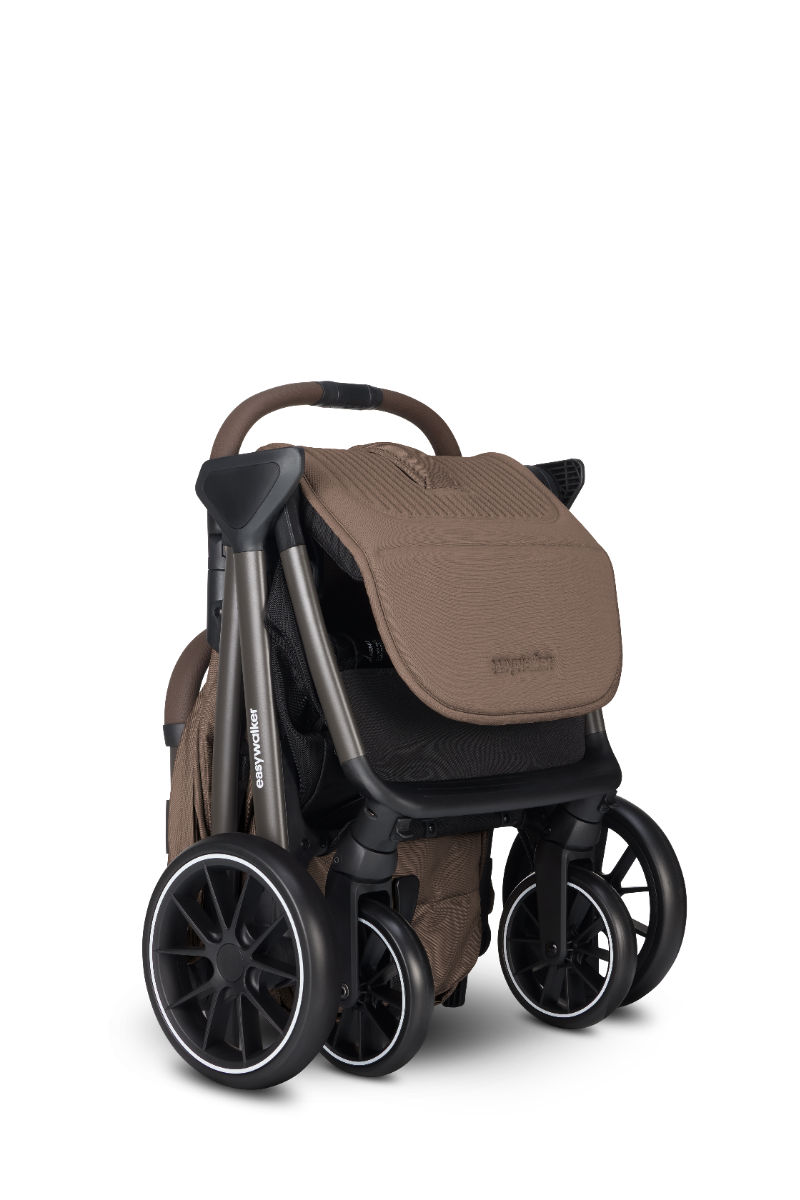 Buggy Easywalker Jackey XL NXT Chestnut Brown Total Package Deal incl. Transporttas, Cupholder, Stuurtje & Zonnescherm null_6