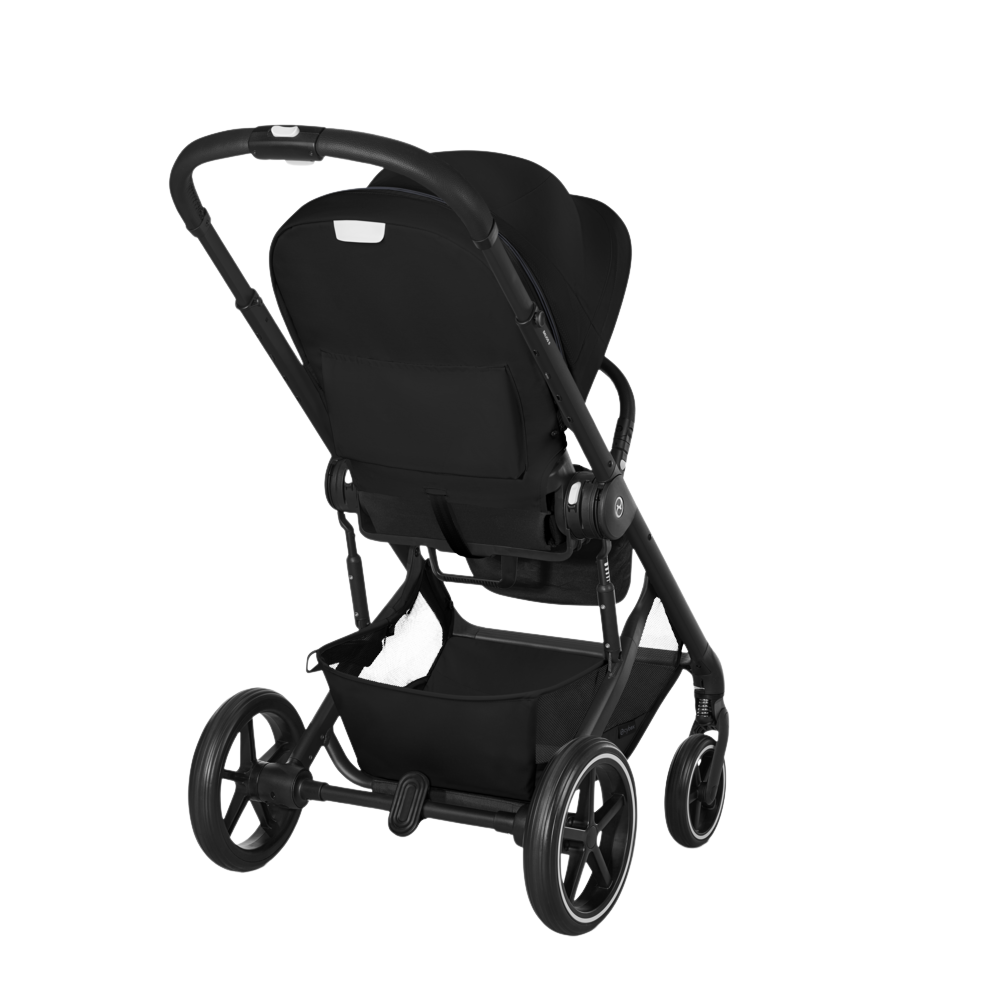 Kinderwagen Balios S Lux BLK Moon Black/Black CarryCot Foldable Total Package Deal incl. Autostoel, Base, Kinderstoel, Co-Sleeper & Adapterset null_15
