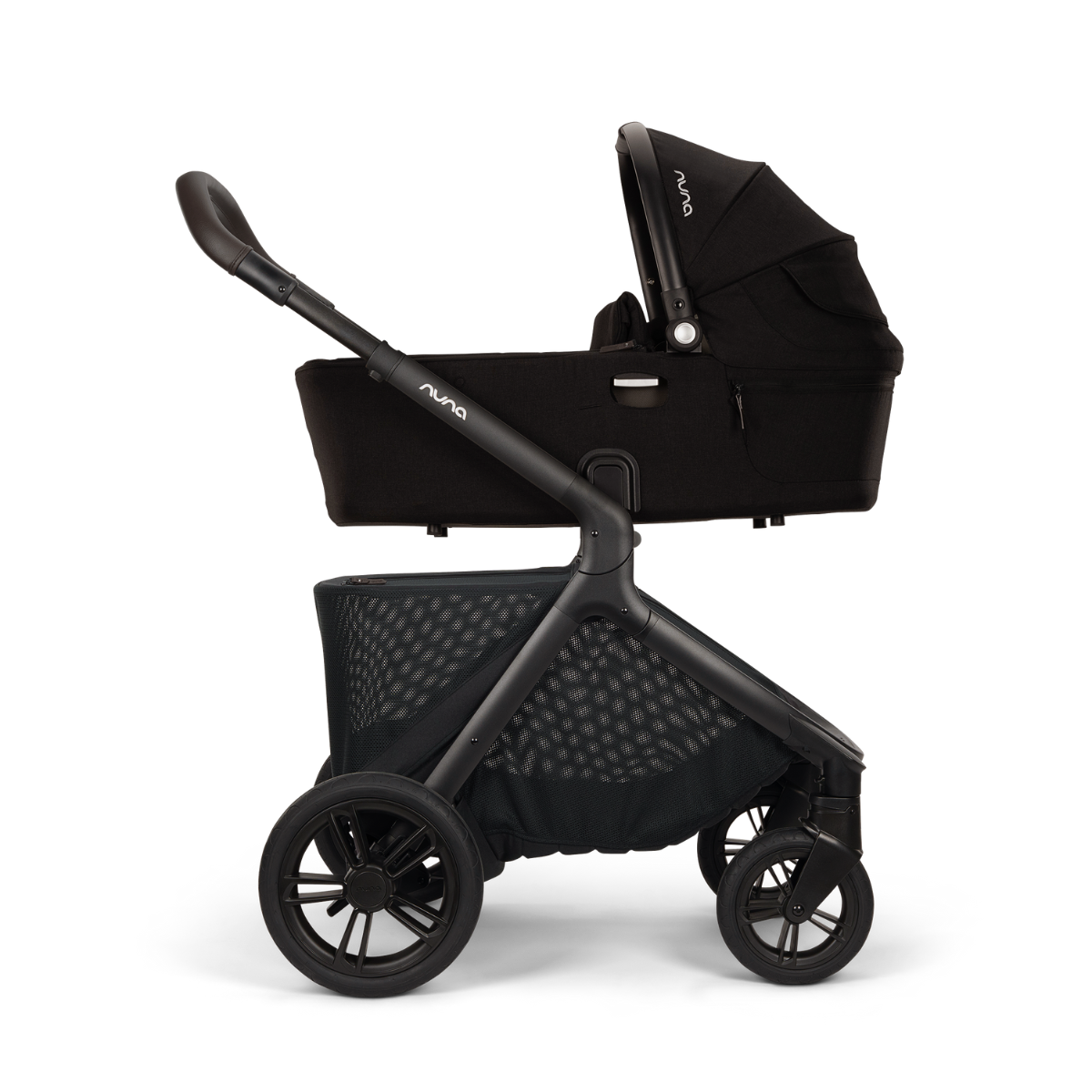 Kinderwagen Nuna DEMI Icon Caviar + Autostoel Nuna PIPA Next Caviar & Base Nuna 360 System null_3