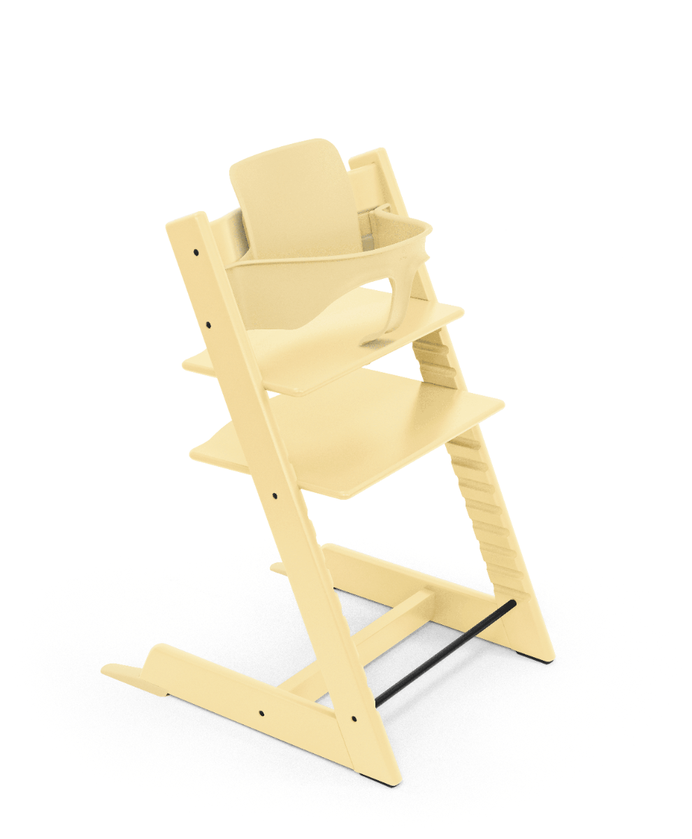 SET|Kinderstoel Stokke® Tripp Trapp® Lemon Yellow met Babyset null_1