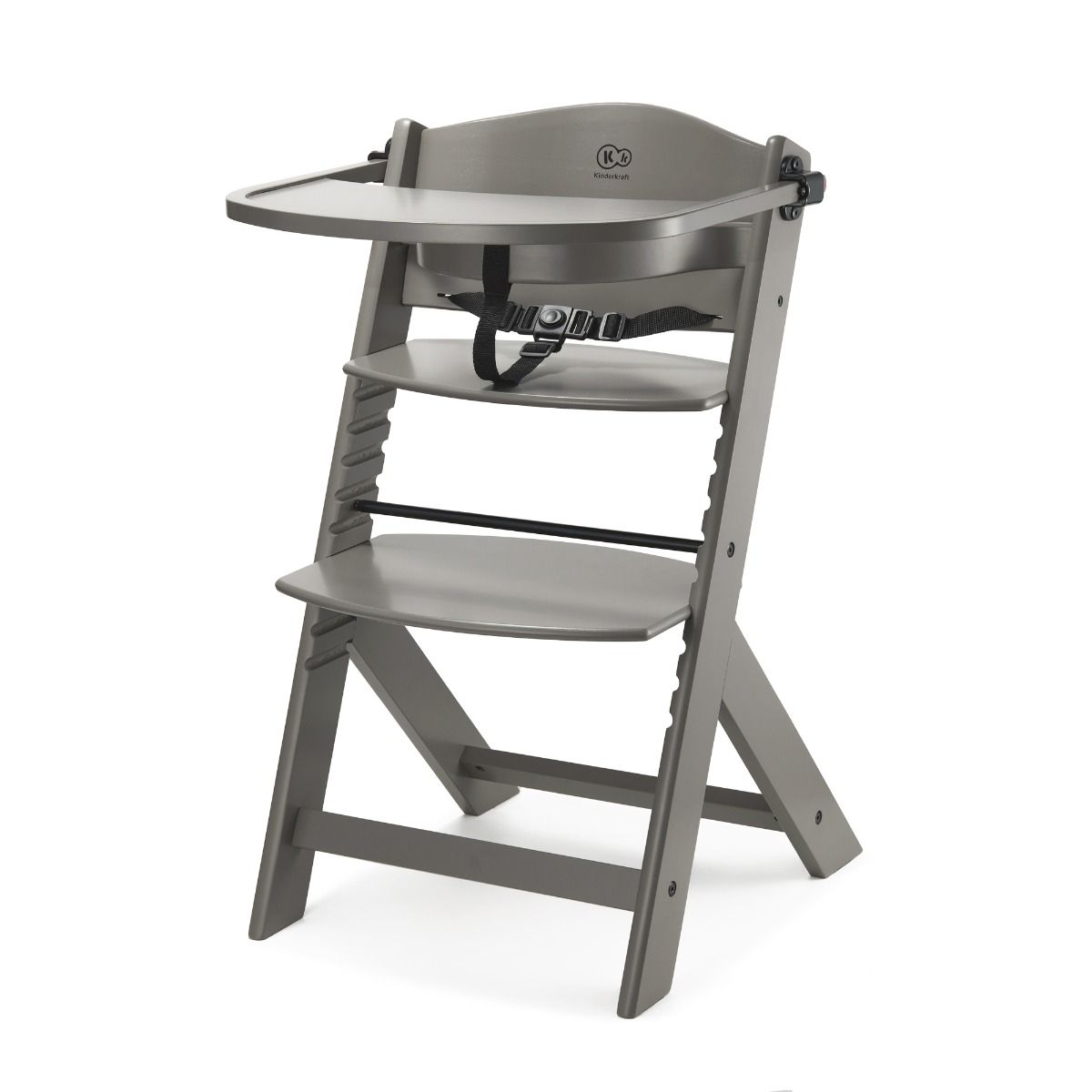 Kinderstoel Kinderkraft Enock 3-in-1 Brown met Bouncer & Adapterset null_3