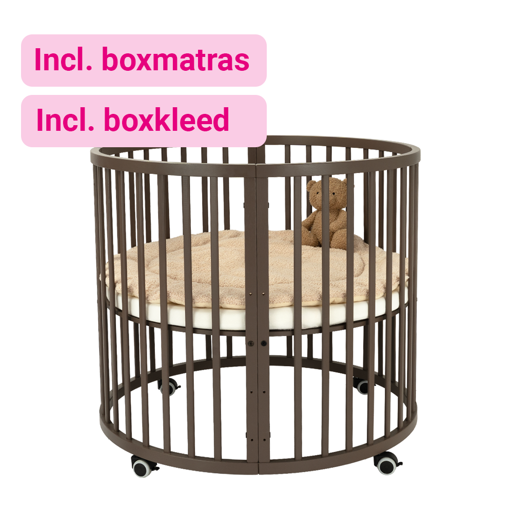 Set | Box Novi Mila Rond BonBon Incl. Boxmatras en Boxkleed null_1