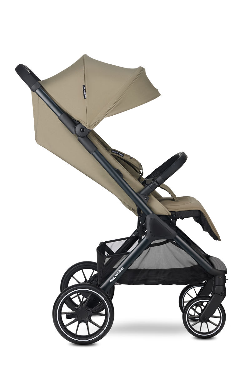 Buggy Easywalker Jackey XL NXT Moss Green Total Package Deal incl. Transporttas, Cupholder, Stuurtje & Zonnescherm null_4