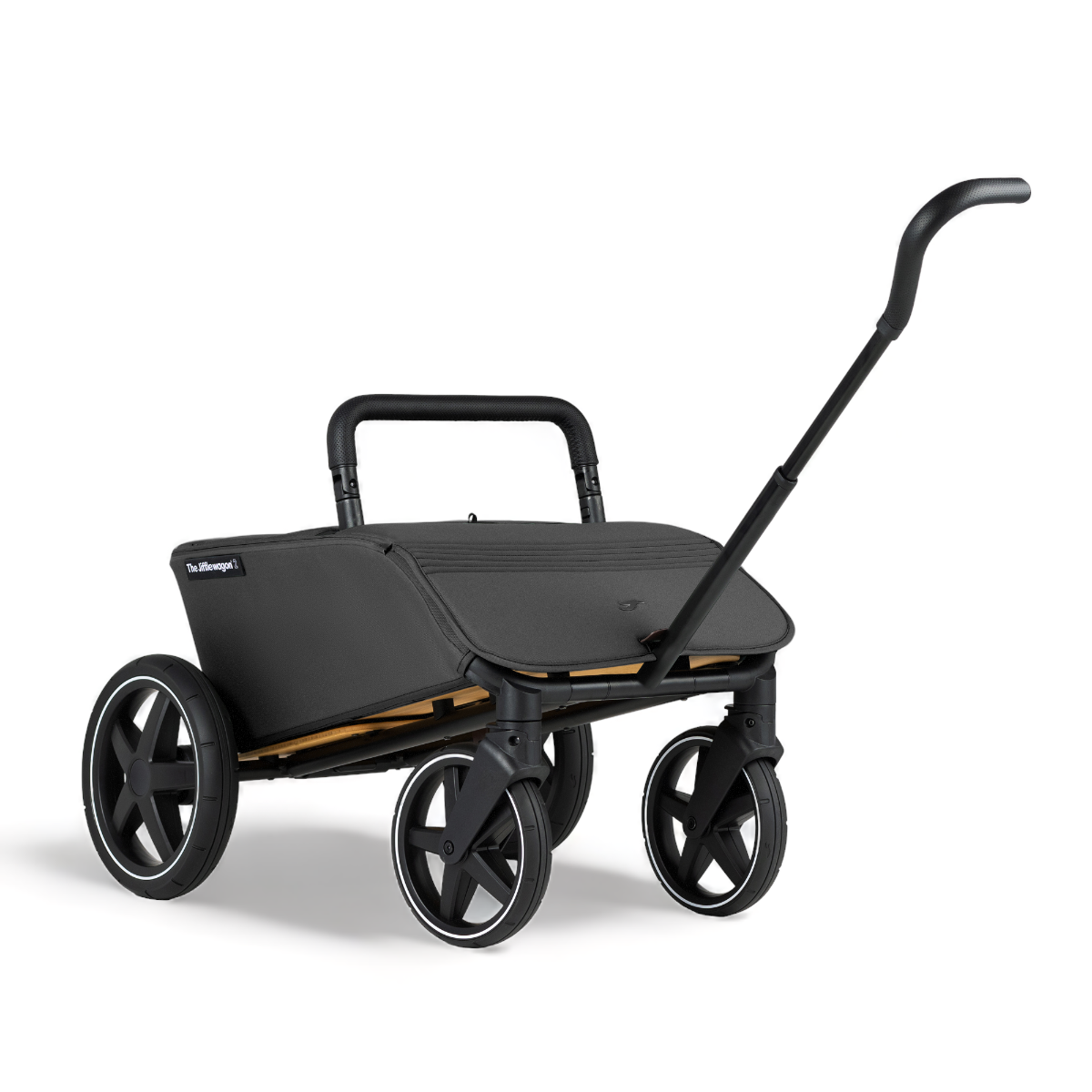 Kinderwagen The Jiffle V2 Black met Autostoel Cybex Cloud G3, Base, Adapterset & Bolderkar- en Duozitje null_26
