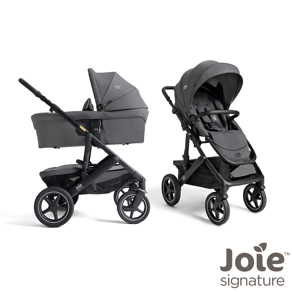Kinderwagen Joie Signature Vinca Ebony met Autostoel Jacky Pro V2 360° & Base null_2