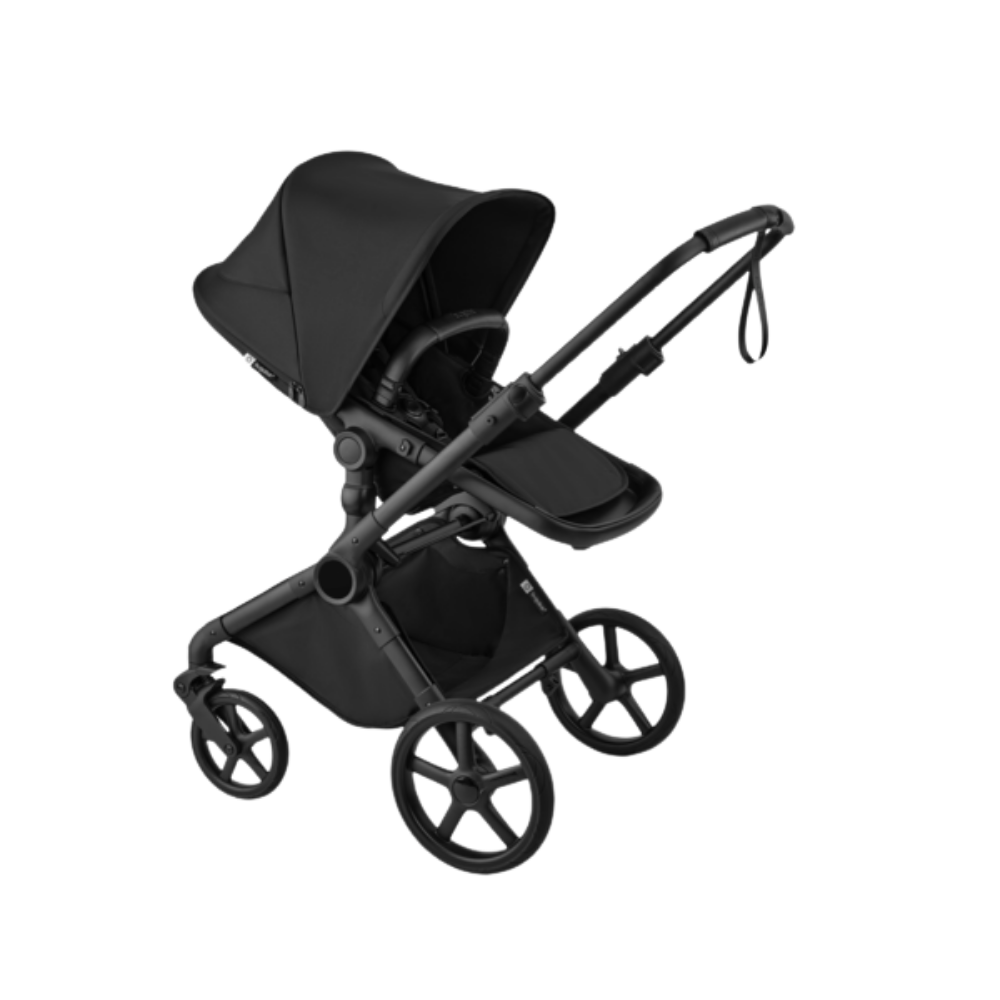 Kinderwagen Bugaboo Cub Compleet Black/Heritage Black met Autostoel Joy Pro Glide 360°, Base & Adapterset null_6