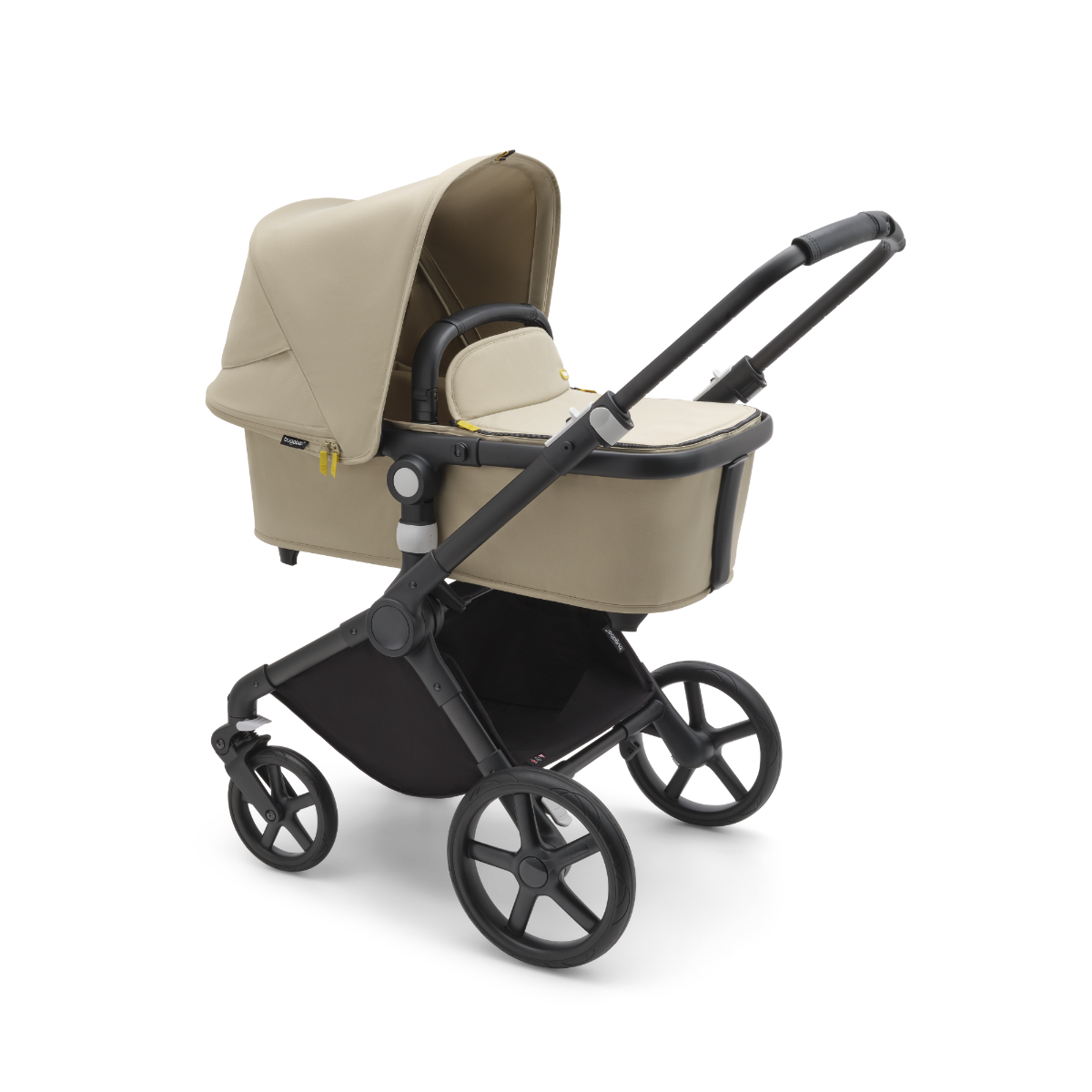 Kinderwagen Bugaboo Fox Cub Compleet Black/Desert Beige met Autostoel Joy Pro Glide 360° & Base null_3