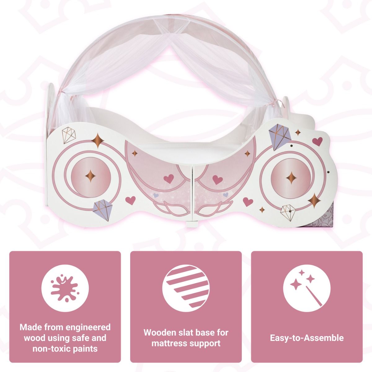Peuterbed Disney 70x140 Princess null_3