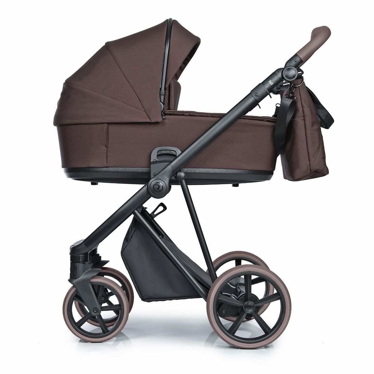 Kinderwagen ROAN IVI 2.0 Vintage Sweet Fig met Autostoel Novi Jacky Pro 360° V2 & Base en Adapterset null_2