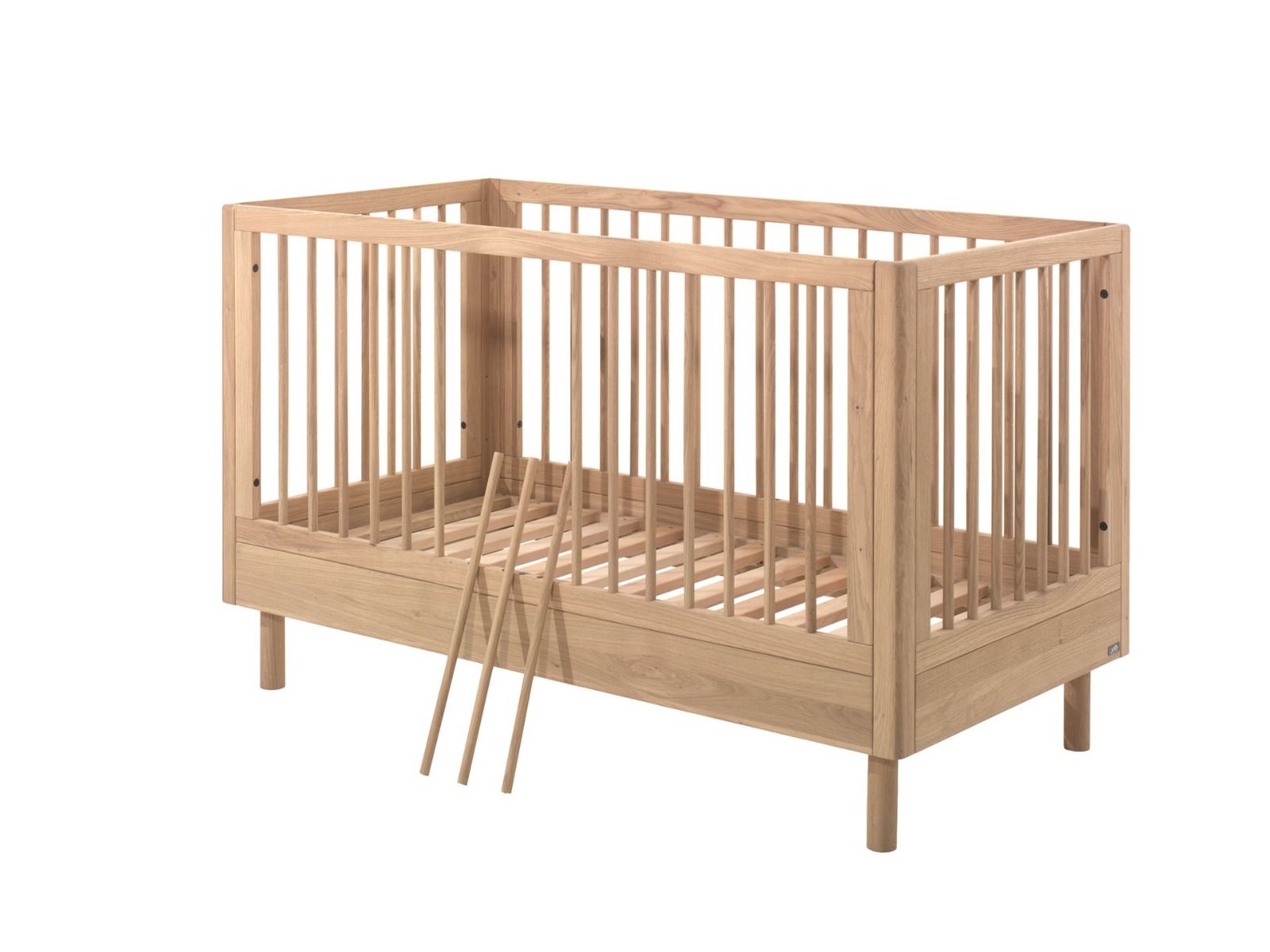Peuterkamer Jaxx Forrest Eik (Meegroei Ledikant + Commode) null_7