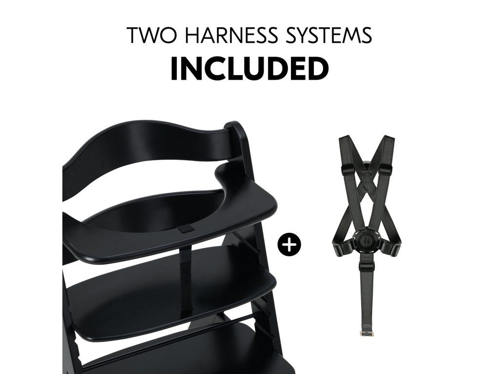 Kinderstoel Hauck Alpha+ B Black met 2-in-1 Bouncer null_12