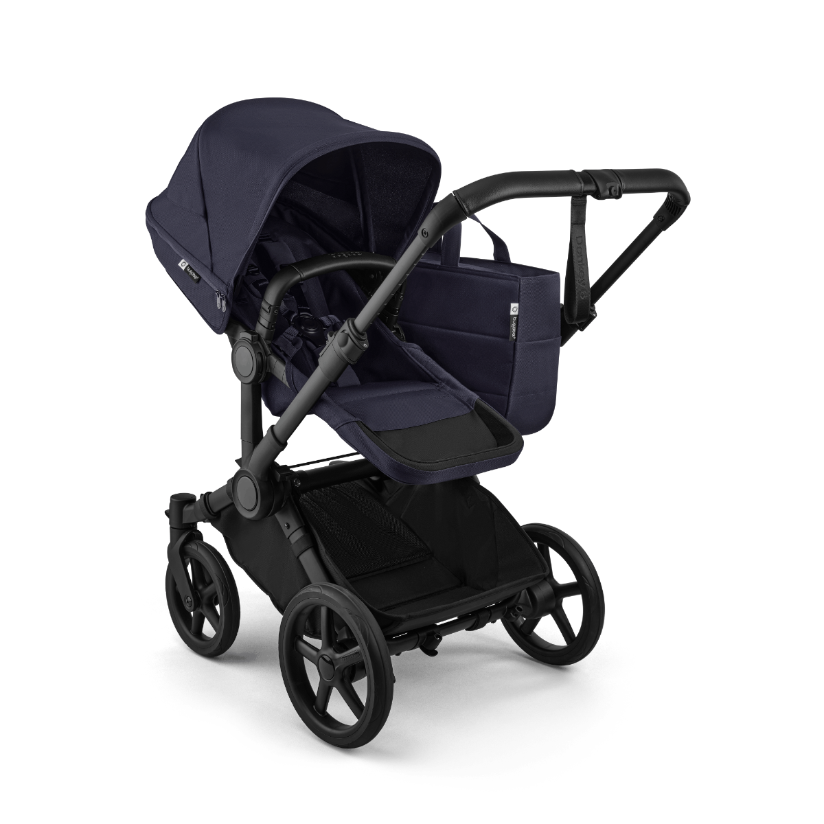 Kinderwagen Bugaboo Donkey6 Single Essential Stroller - Black/Deep Indigo null_8