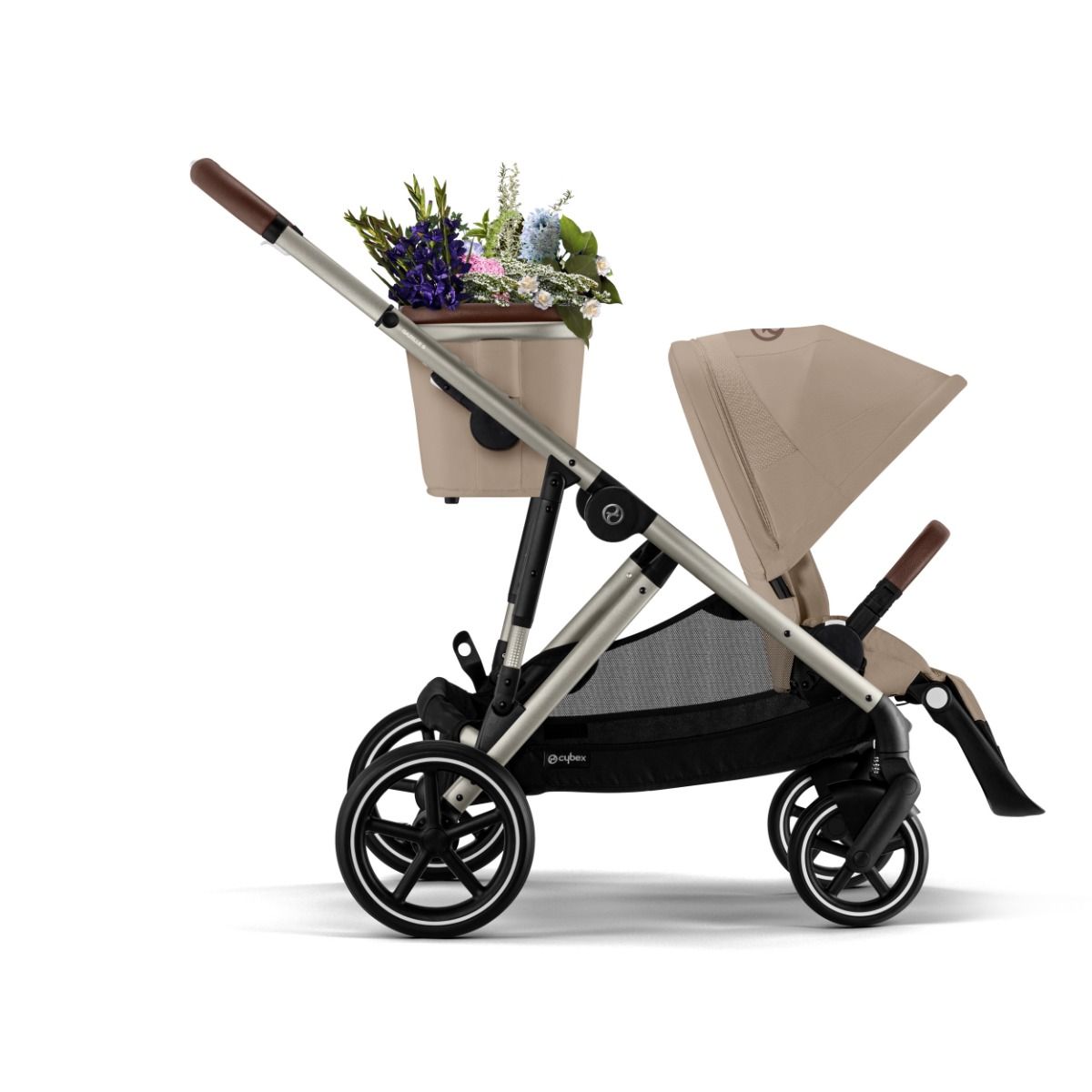 Kinderwagen Cybex Gazelle S Almond Beige/Beige null_6