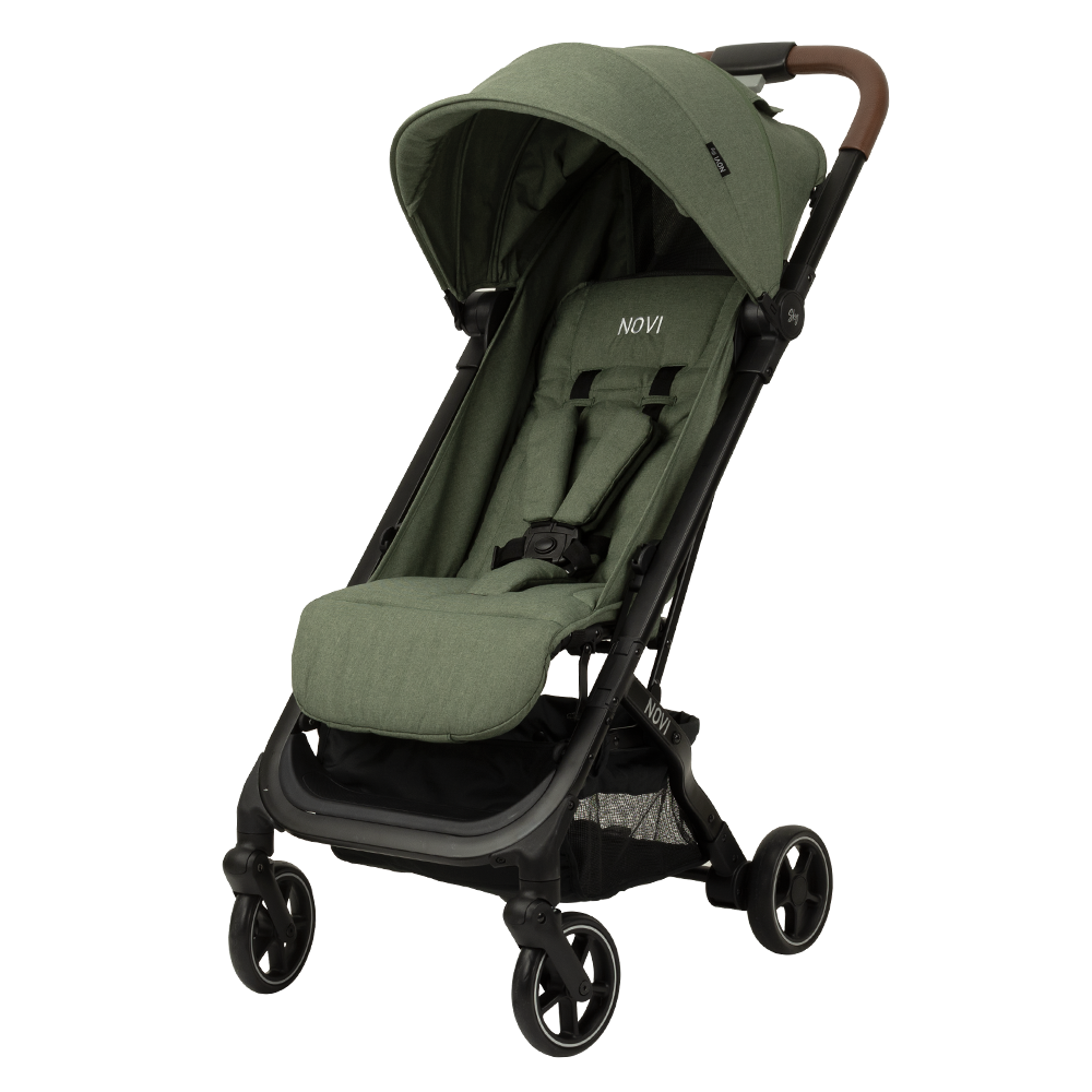 Buggy Novi Sky Green Melange met Voetenzak null_3