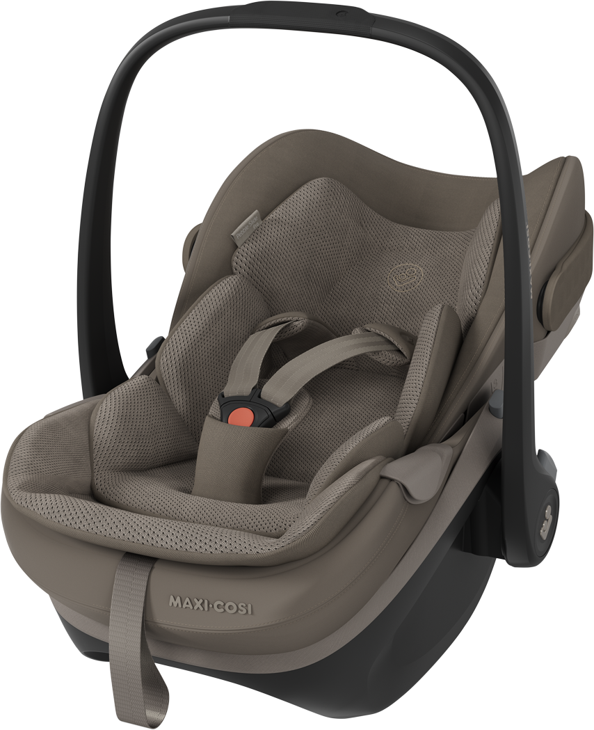 Set | Autostoel Maxi-Cosi Pebble Slide Pro Oak Truffle met 2x Isofixbase Familyfix Slide Pro null_2