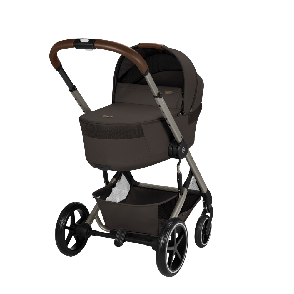 Kinderwagen Balios S Lux BLK Chocolate Brown/Brown incl. CarryCot Foldable en Cloud G3 I-Size PLUS + Base G3 & Accessoires null_3