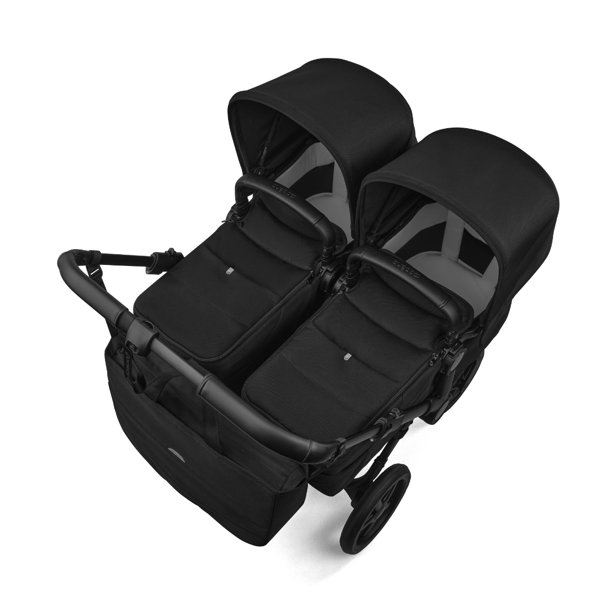 Kinderwagen Bugaboo Donkey6 Twin Complete - Black/Heritage Black null_5