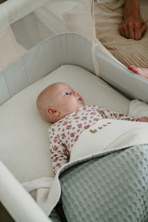 Co-Sleeper Novi Goodnight Premium Walnut/Boucle Beige null_17