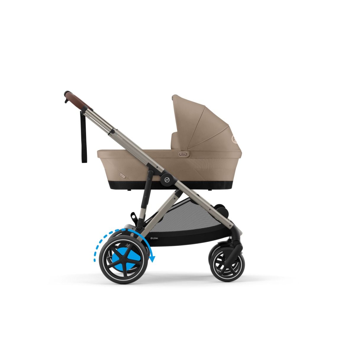 Kinderwagen Cybex e-Gazelle S Almond Beige/Beige null_2