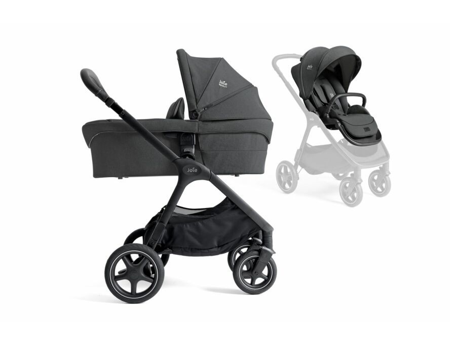 Kinderwagen Joie Signature Finiti Ebony met Autostoel Jacky Pro V2 360° & Base null_5