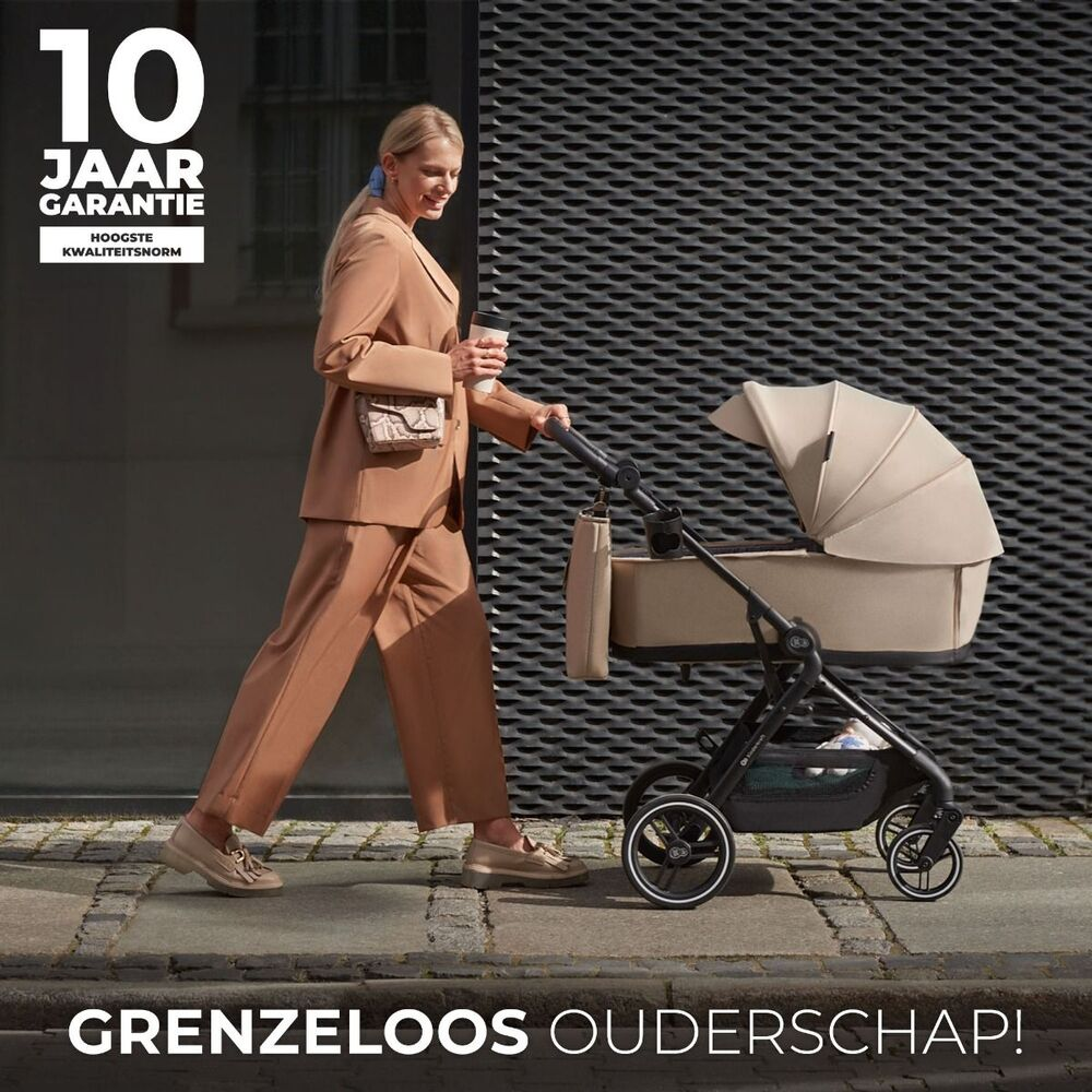 Kinderwagen Kinderkraft Yoxi 2-in-1 Mystic Green Total Package Deal incl. Autostoel, Base, Kinderstoel & Co-Sleeper null_21