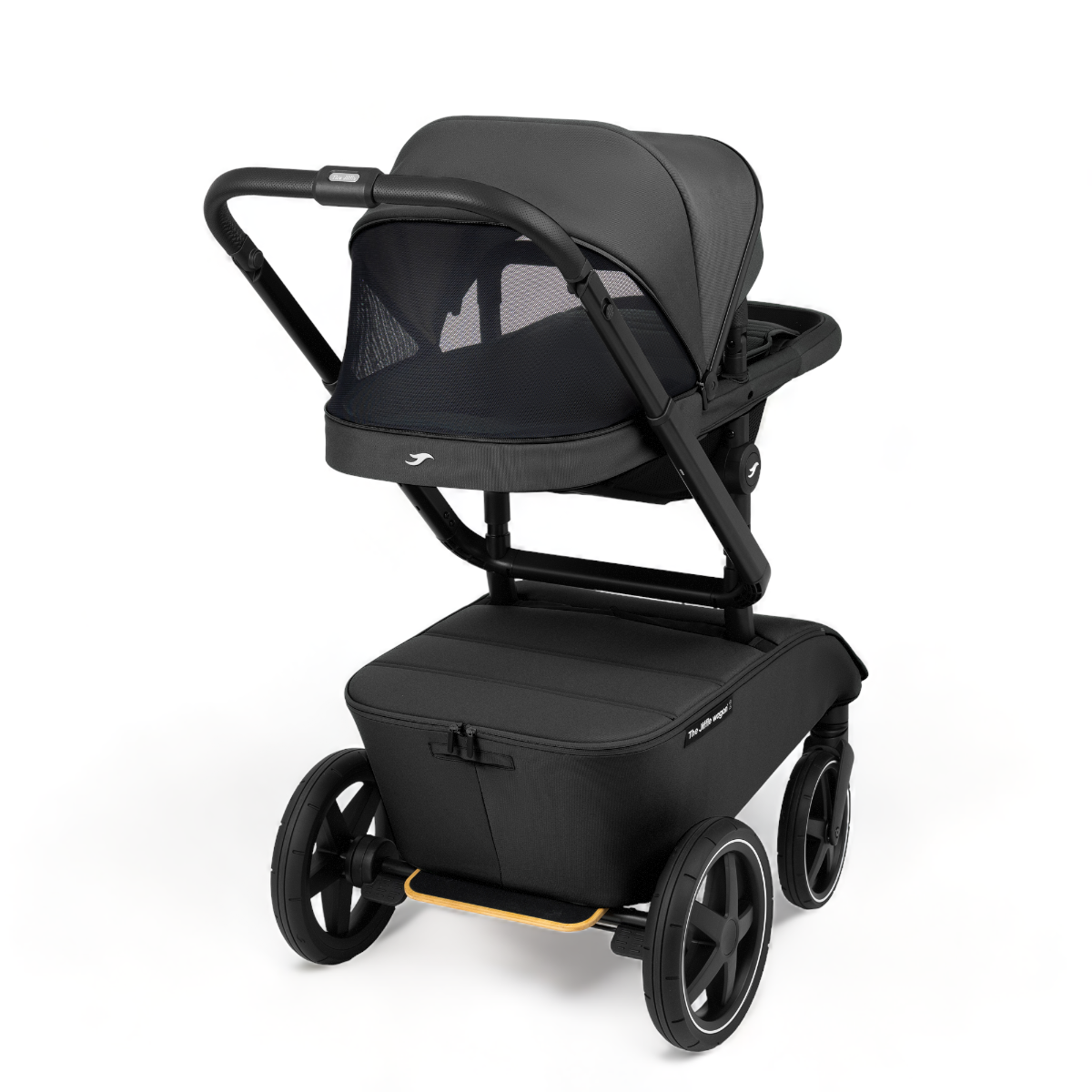 Kinderwagen The Jiffle V2 Black met Autostoel Cybex Cloud G3, Base, Adapterset & Bolderkar- en Duozitje null_16