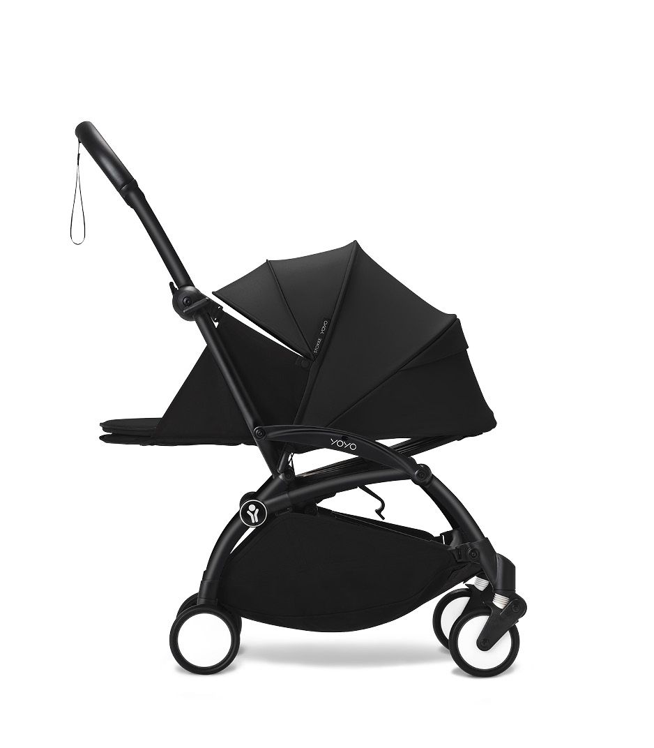 Buggy Stokke® YOYO3 Black Met Newborn Pack null_4