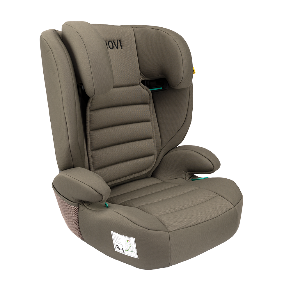 Set | 2x Autostoel Novi James Premium i-Size Gordel Dark Taupe null_7