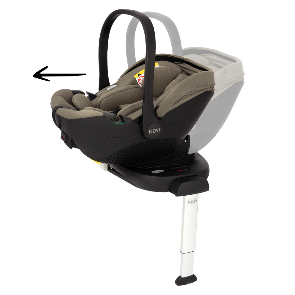 Kinderwagen Joolz Geo³ Forest Green + Autostoel Joy Pro Glide 360° & Base & Adapterset null_17