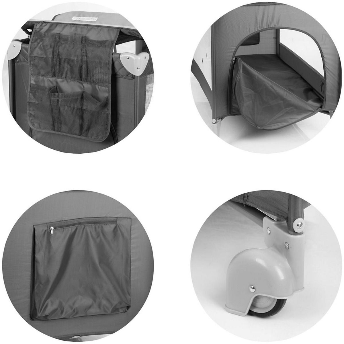 Kinderwagen Chipolino Aura Tiramisu Total Package Deal incl. Autostoel, Base & Campingbed null_20