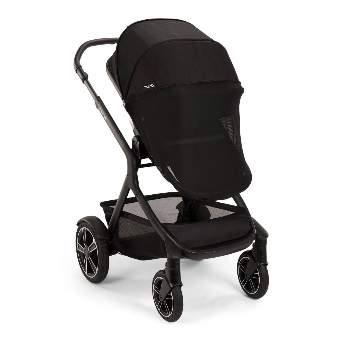 Kinderwagen Nuna DEMI Next Caviar + Autostoel Nuna PIPA Next Caviar Chocolate & Base Nuna 360 System null_10