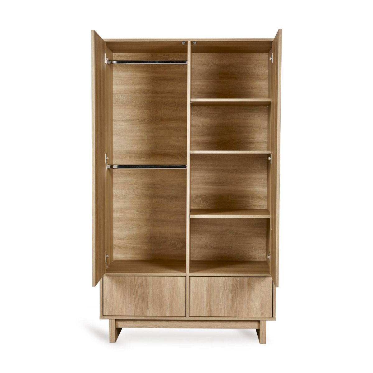 Babykamer Quax Kyo Honey Ash 70x140 met 2-deurs kast null_10